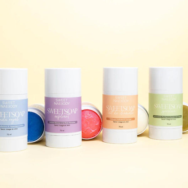 Savon Stick - La Gamme Éclatante pour une Peau Irrésistible - SWEET NABBODY