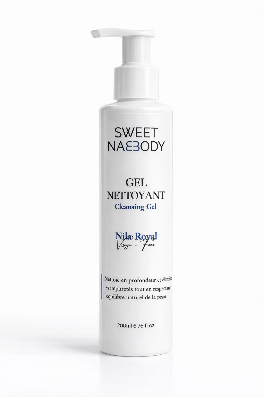Gel Nettoyant Visage Nila Royal 200 ml