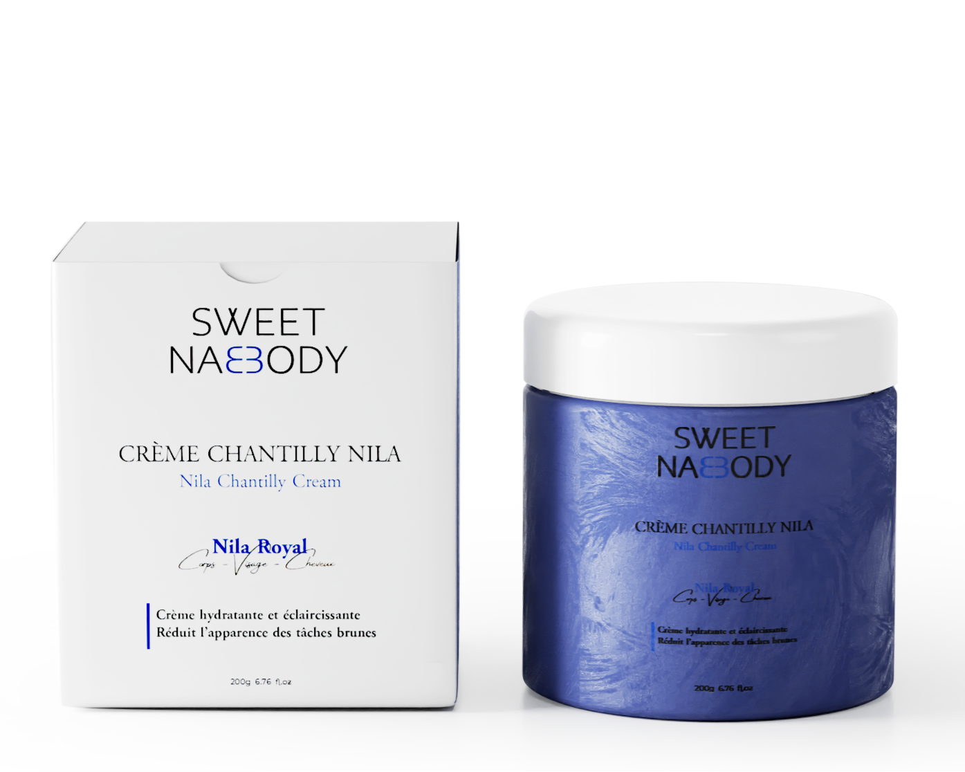 Chantilly Nila Royale Corps Visage et Cheveux