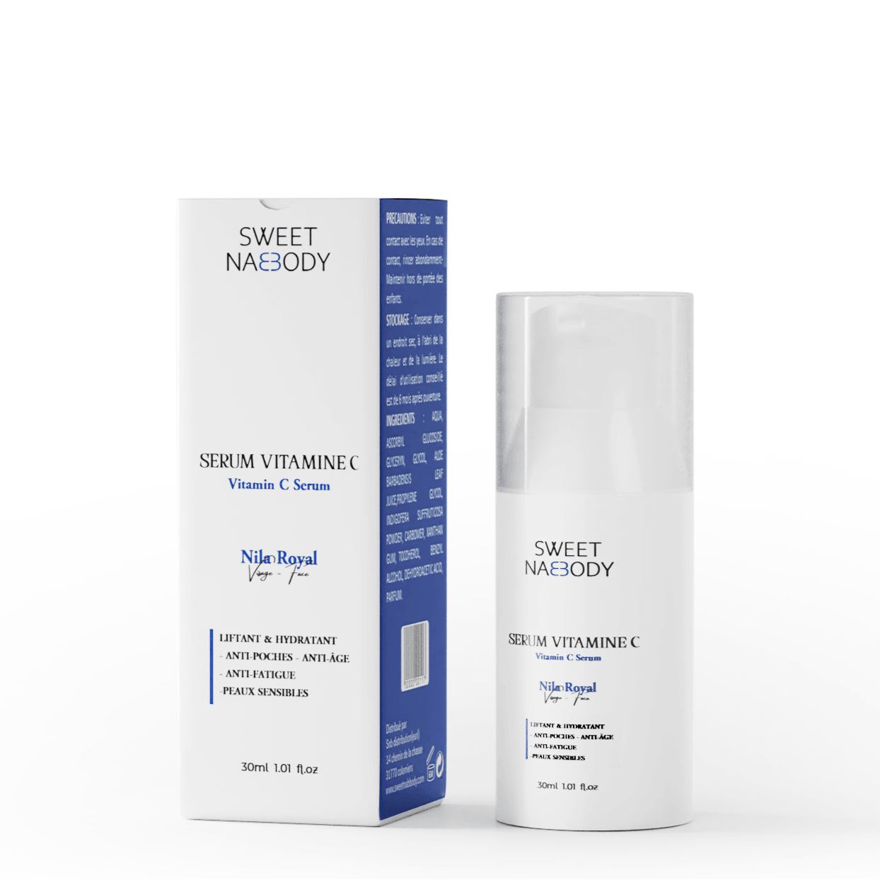 Sérum éclat raffermissant au Nila - SWEET NABBODY