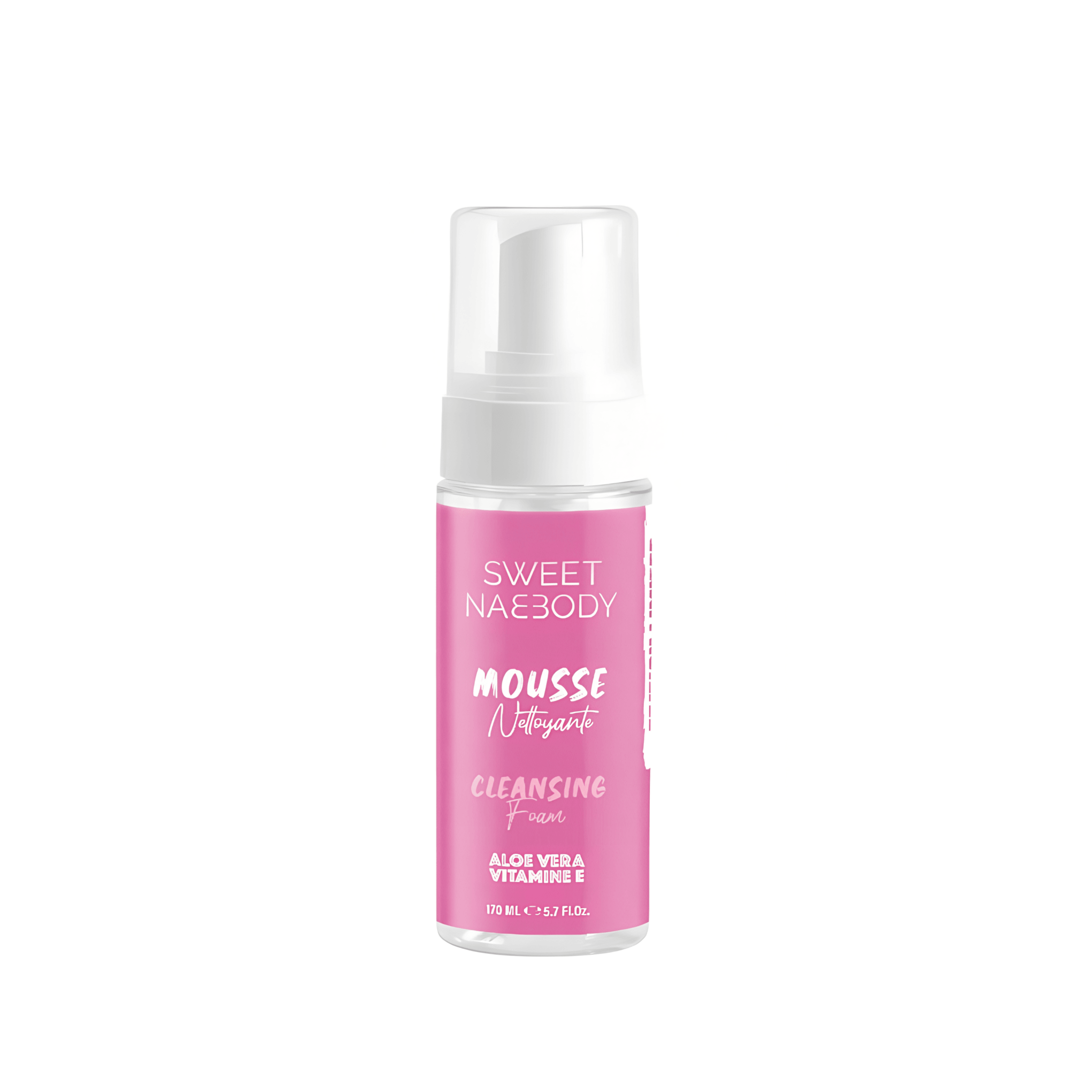 Mousse Nettoyante à l'Aloe Vera et Vitamine E - SWEET NABBODY