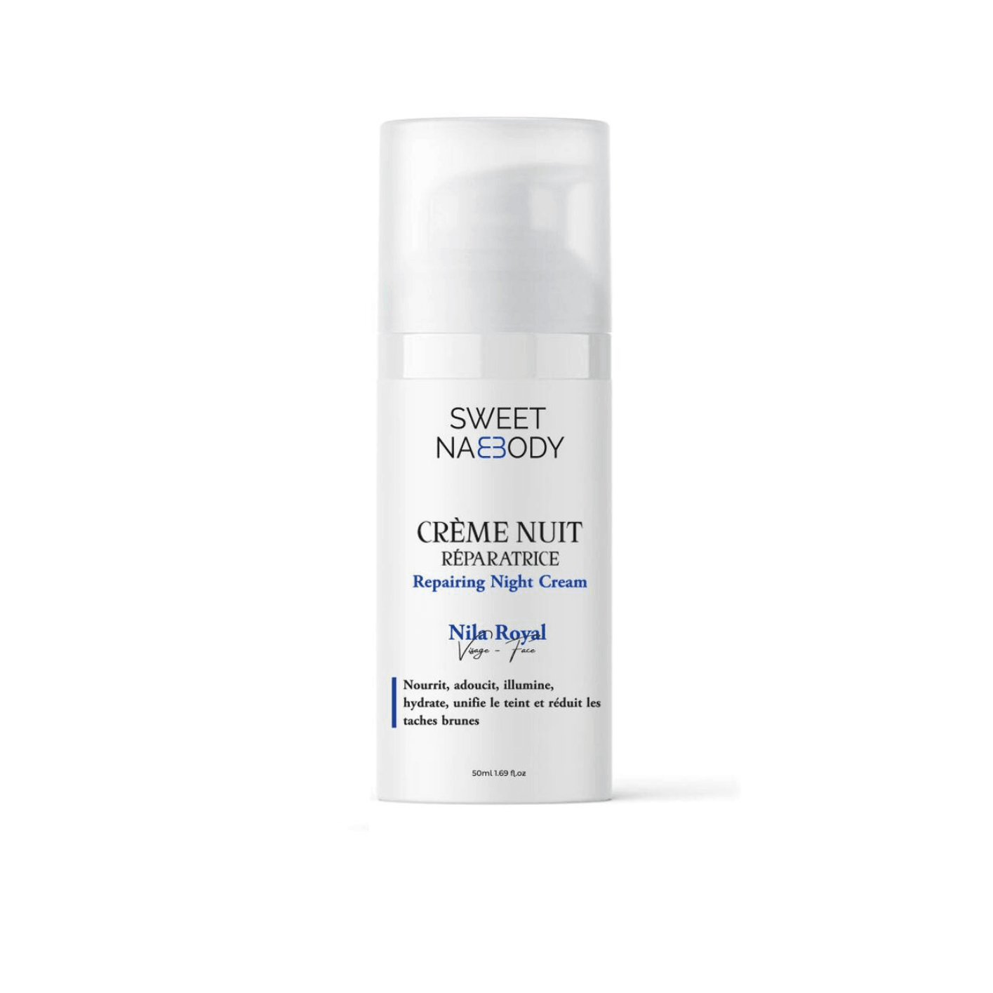 Crème Nuit Réparatrice Nila Royal - SWEET NABBODY