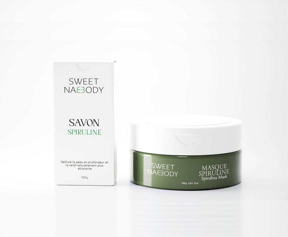 Pack Savon et Masque Spiruline - SWEET NABBODY