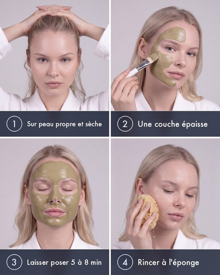 Masque Louban au Parfum d'Oman - Édition Limitée, comment l'utiliser, étape par étape